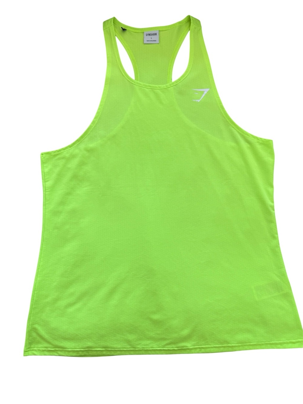 Gymshark Neon Lime Racerback Training Tank